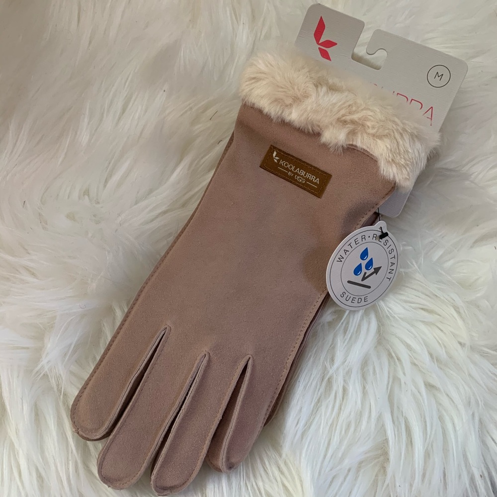 Koolaburra by Ugg blush suede gloves